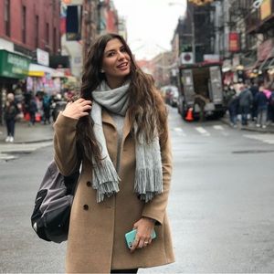 Camel coat made in Italy